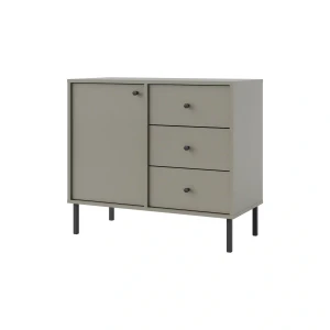 Kommode mit Schubladen Sakai 2 1F 3S T814 Eukalyptus