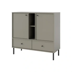 Kommode mit Schubladen Sakai 2 2F 2S T825 Eukalyptus