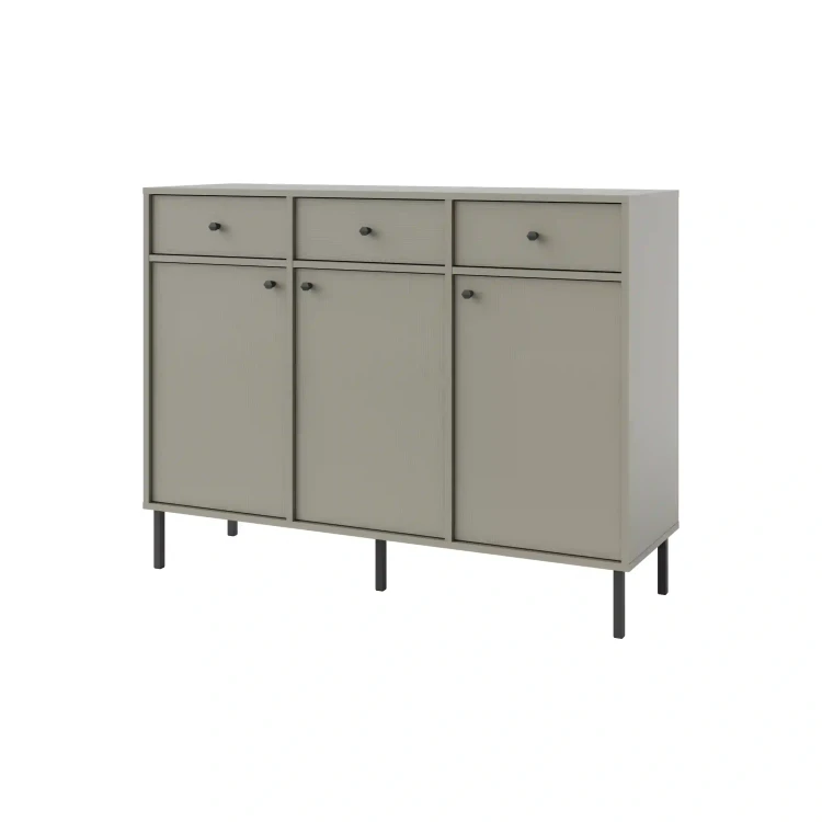 Kommode mit Schubladen Sakai 2 3F 3S T827 Eukalyptus