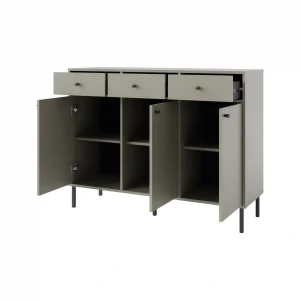 Kommode mit Schubladen Sakai 2 3F 3S T827 Eukalyptus