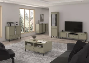 Kaffeetisch mit Schublade Sakai 2 1S T201 Eukalyptus