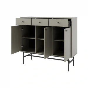 Kommode mit Schubladen Sakai 3 3F 3S T827 Eukalyptus