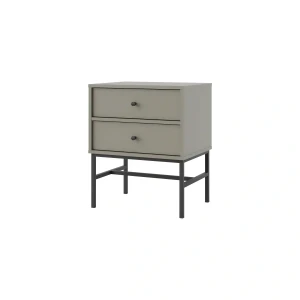 Nachttisch mit Schubladen Sakai 3 2S T801 Eukalyptus