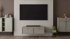 Hängender TV-Schrank Sakai 4 2K T302 Eukalyptus