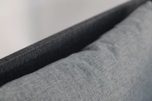 Einzelbett mit Bettkasten Hirek Eko 90x200 Graphit/Grau