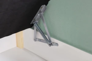 Einzelbett mit Bettkasten Hirek Eko 90x200 Mint