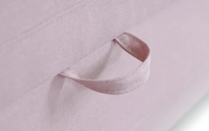 Einzelbett mit Bettkasten Hirek Eko 90x200 Rosa