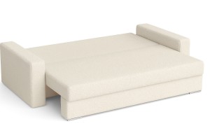 Schlafsofa mit Schlaffunktion SILVER PRIMA Bouclé Grau