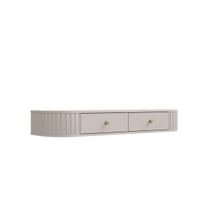 Hängender Schminktisch mit Schubladen fürs Schlafzimmer Flana 202 2S Beige
