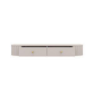 Hängender Schminktisch mit Schubladen fürs Schlafzimmer Flana 202 2S Beige