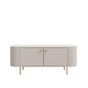 TV-Schrank fürs Wohnzimmer mit zwei Türen Flana 302 2F Beige