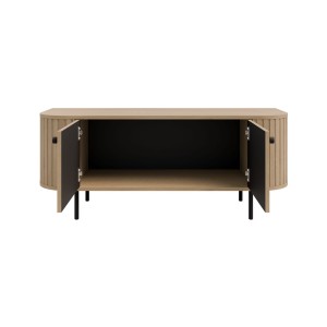 TV-Schrank fürs Wohnzimmer mit zwei Türen Flana 302 2F Eiche Cremona