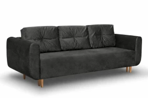 Schlafsofa mit Bettkasten Seville Graphit