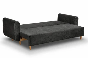 Schlafsofa mit Bettkasten Seville Graphit