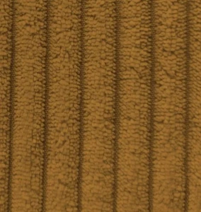 Ecksofa mit Schlaffunktion für das Wohnzimmer NIRVANA PLUS Cord Gold