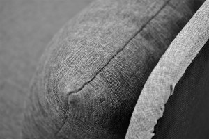 Liegesofa 90x200 mit Kasten Dallas Grau/Graphit