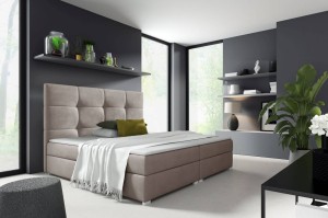 Boxspringbett Harry 1 140x200 Beige