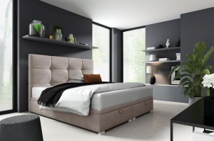 Boxspringbett Harry 2 140x200 Beige