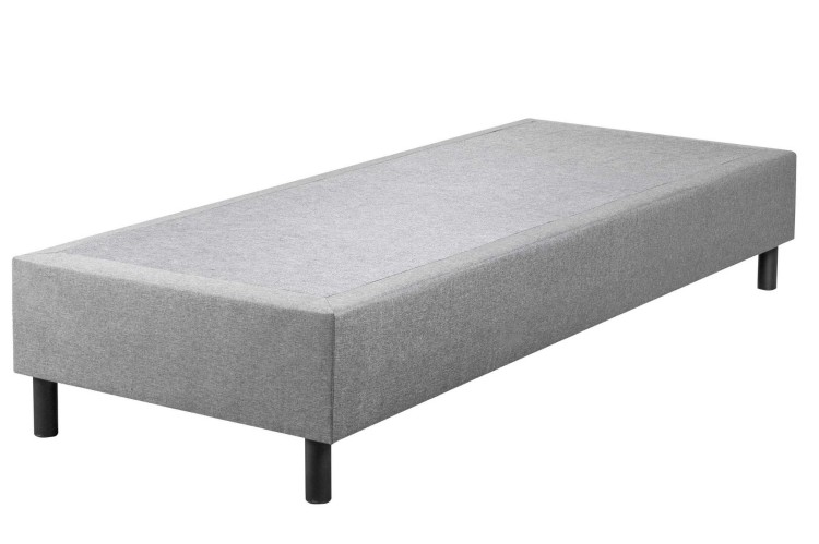 BOX 20 Hotelniedrigbett 100x200 Grau
