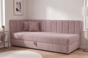 Einzelbett Sovaro Plus 80x180 Cord Rosa