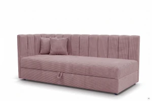 Einzelbett Sovaro Plus 80x180 Cord Rosa