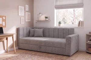 Jugendbett Sovaro PRO PLUS 80x180 Cord Grau