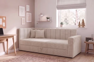 Jugendbett Sovaro PRO PLUS 80x180 Cord Creme