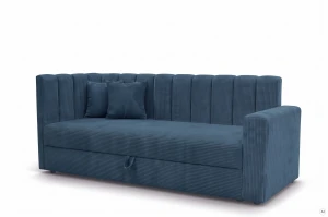 Jugendbett Sovaro PRO PLUS 80x200 Cord Dunkelblau