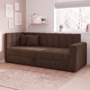 Jugendbett Sovaro PRO PLUS 90x200 Cord Braun