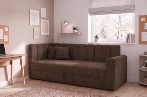 Jugendbett Sovaro PRO PLUS 90x200 Cord Braun