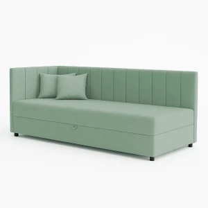 Kontinentalbett für 1 Person Sofaro Plus 120x200 Mintgrün