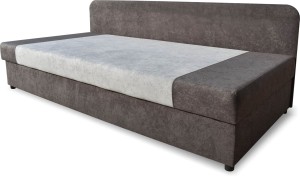 Polsterbett mit Kasten 80x180 Sida Grau