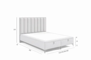 Boxspringbett mit Matratze Sofia 1 140x200 Grün