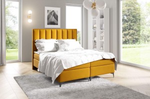 Boxspringbett Sofia 140x200 Gelb