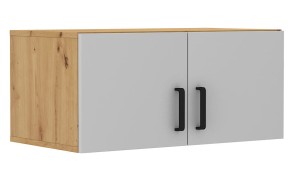 Garderobenerweiterung Malta 112 2D Grau/Eiche Artisan