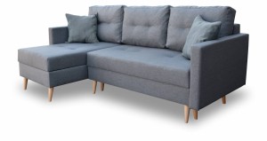 Ecksofa mit Schlaffunktion Falun Graphit