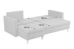 Schlafsofa Oslo Beige