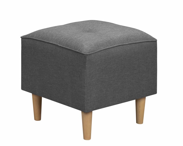 Fußhocker Denver Graphit