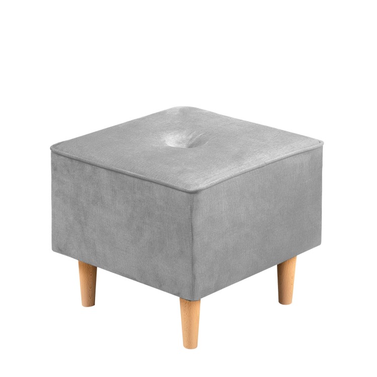 Fußhocker Floki Grau