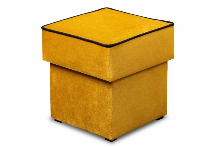 Fußhocker mit Staufach Merida Gelb