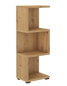 Offenes niedriges Regal 112 cm Mehr 02 Eiche Artisan