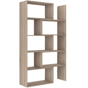 Verstellbares Bücherregal 188 cm Charles 02 Sonoma Eiche