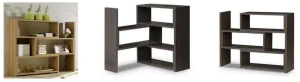 Verstellbares Bücherregal 83 cm Charles 03 Sonoma Eiche