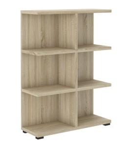 Offenes Bücherregal 112 cm Mehr 06 Sonoma Eiche