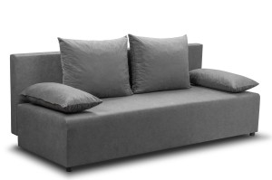 Schlafsofa mit Bettkasten BS10 Grau