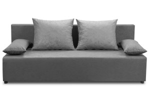 Schlafsofa mit Bettkasten BS10 PLUS Grau