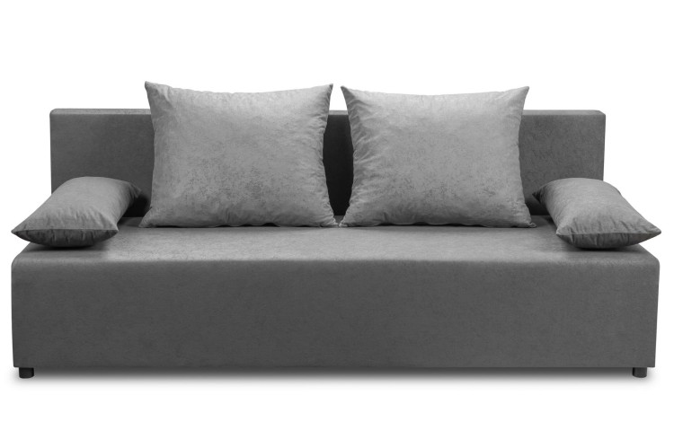 Schlafsofa mit Bettkasten BS10 PLUS Grau