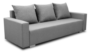 Schlafsofa mit Bettkasten Burgos Grau