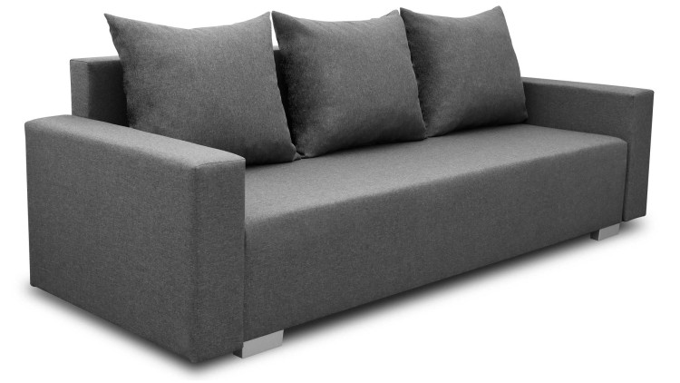 Schlafsofa mit Bettkasten Burgos Graphit