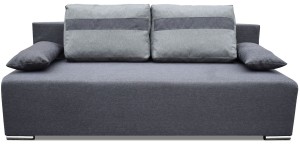 Schlafsofa mit Bettkasten Ecco Grey